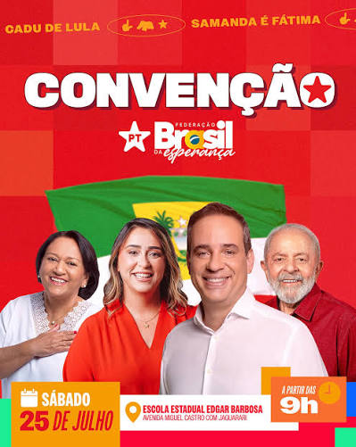 Convenção do PT/RN acontece neste sábado em Natal